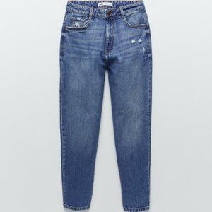 NWT ZARA Z1975 MOM FIT JEANS
